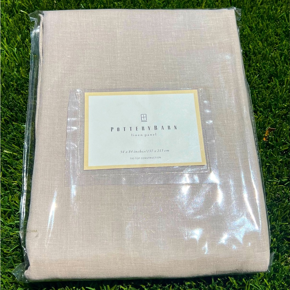 NWT Pottery Barn Linen Drapery Window Panel 54 x 84